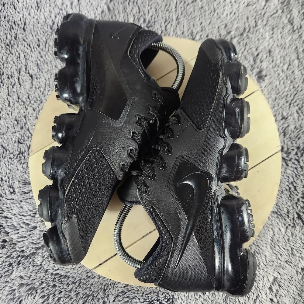 Nike Air VaporMax Triple Black Running Sneakers Women's Size 8 - Picture 6 of 9